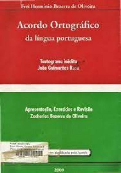Capa de Acordo ortográfico da língua portuguesa - Frei Hermínio Bezerra de Oliveira