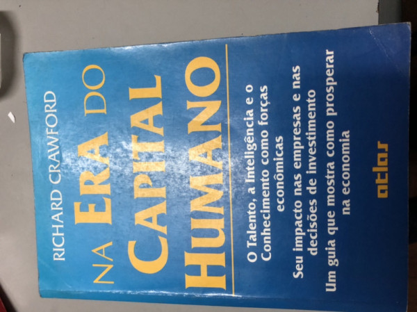 Capa de Na era do capital humano - Richard Crawford