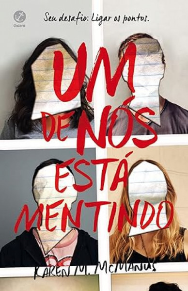 Capa de Um de nós está mentindo - Karen M. McManus