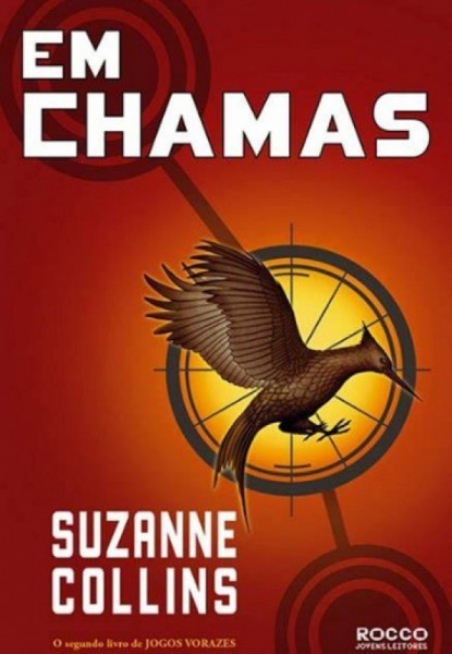 Capa de Em chamas - Suzanne Collins