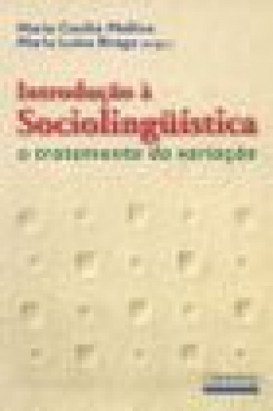 Capa de Introdução à Sociolinguística - Maria Cecilia Mollica; Maria Luiza Braga