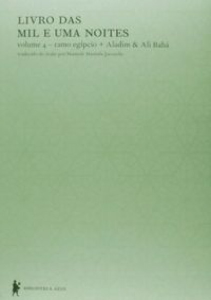 Capa de Livro das Mil e Uma Noites - 