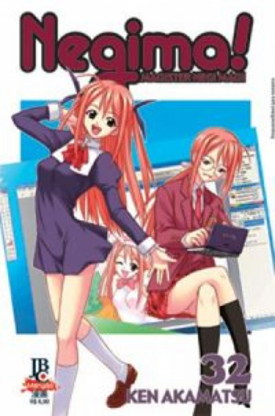Capa de Negima! Magister Negi Magi volume 32 - Ken Akamatsu