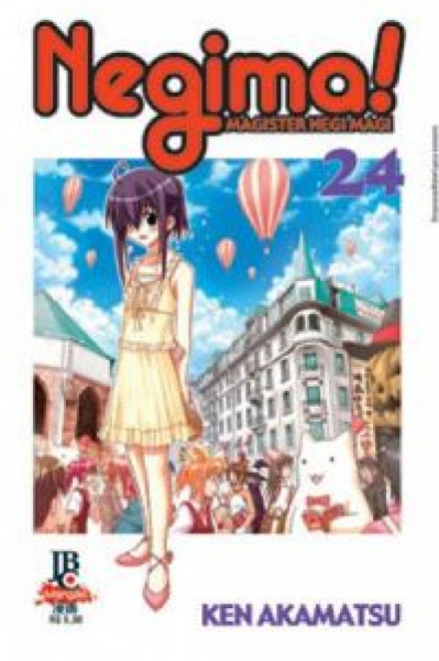 Capa de Negima! Magister Negi Magi volume 24 - Ken Akamatsu