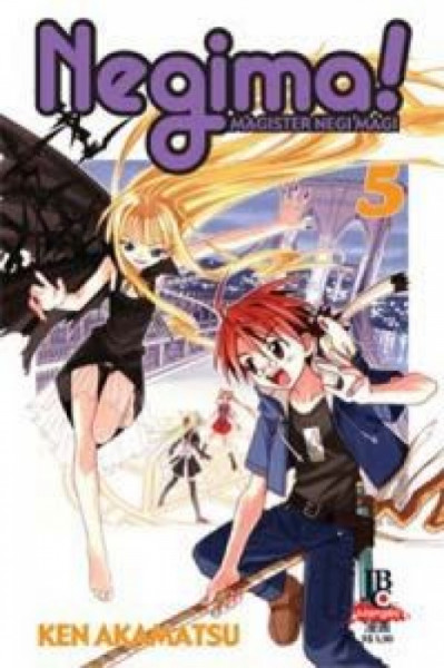 Capa de Negima! Magister Negi Magi volume 5 - Ken Akamatsu