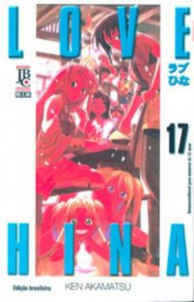 Capa de Love Hina volume 17 - Ken Akamatsu