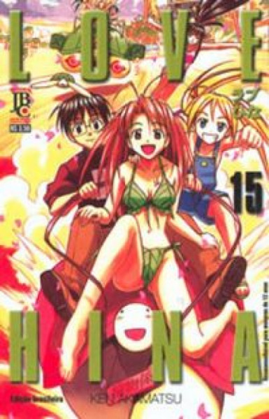 Capa de Love Hina volume 15 - Ken Akamatsu