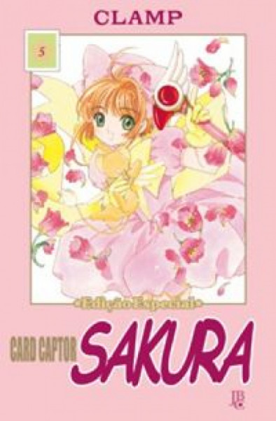 Capa de Card Captor Sakura volume 5 - CLAMP