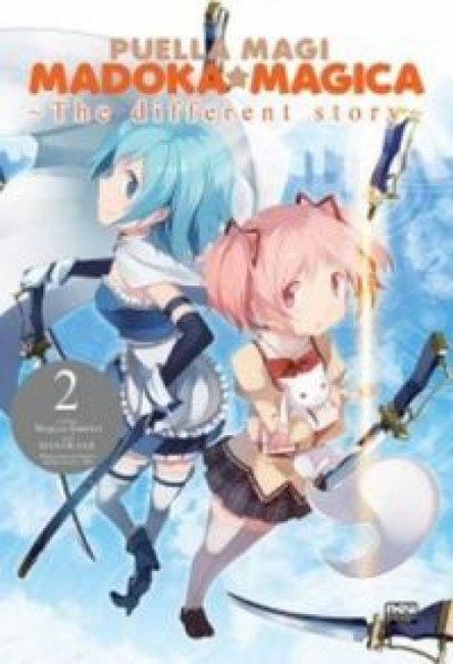 Capa de Puella Magi Madoka Mágica - The different story - Magica Quartet
