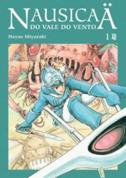 Capa de Nausicaä do Vale do Vento - Hayao Miyazaki