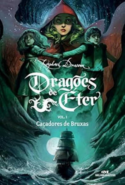 Capa de Caçadores de bruxas - Raphael Draccon