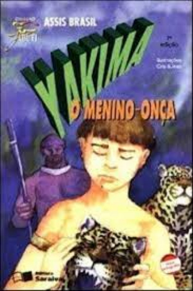 Capa de Yakima, o menino-onça - Francisco de Assis Almeida Brasil