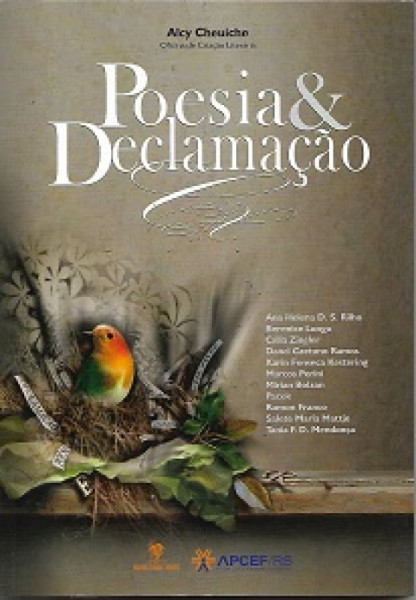Capa de Poesia & Declamação 2016 - Alcy Cheuiche (Org.)