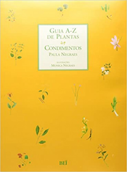 Capa de Guia A-Z de plantas e condimentos - Paula Negraes