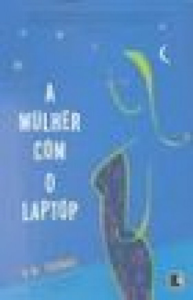 Capa de A mulher com o laptop - D. M. Thomas