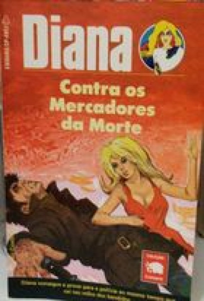 Capa de Diana contra os Mercadores da Morte - Juraci Coutinho