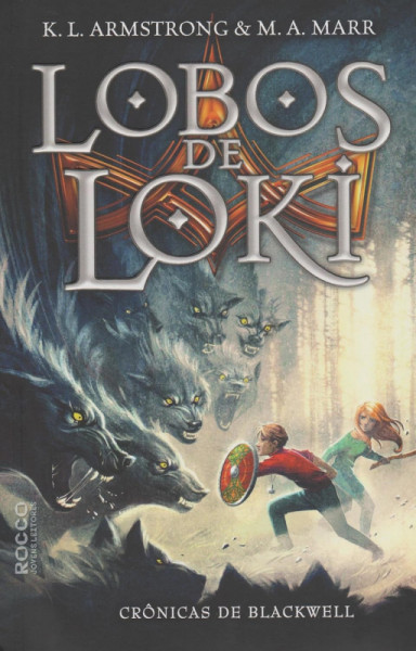Capa de Lobos de Loki - K. L. Armstrong; Melissa Marr