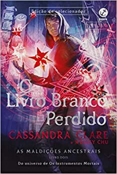 Capa de O livro branco perdido - Cassandra Clare; Wesley Chu