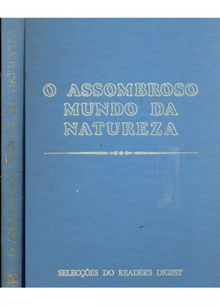 Capa de O assombroso mundo da natureza - 
