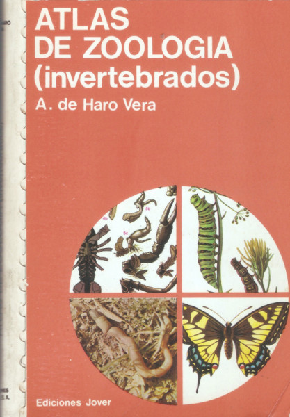 Capa de Atlas de zoologia - A. de Haro Vera