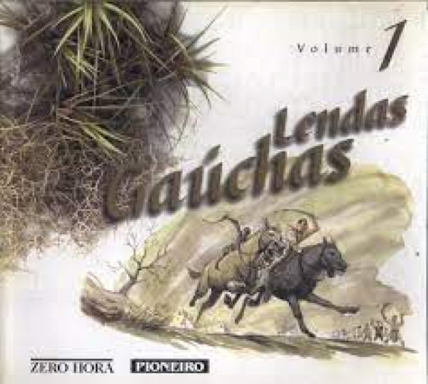 Capa de Lendas gaúchas volume 1 - Pedro Haase Filho (org.)