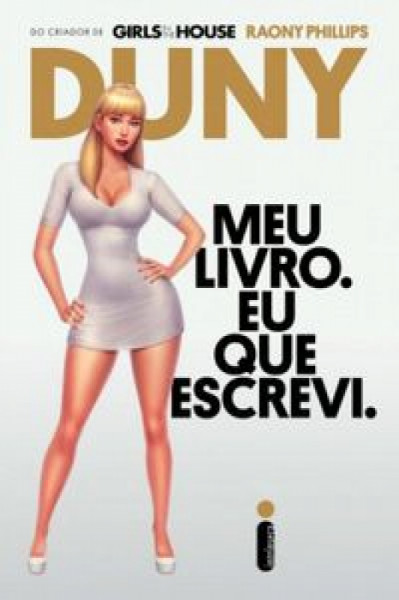 Capa de Meu livro. Eu que escrevi. - Duny Eveley; Raony Phillips