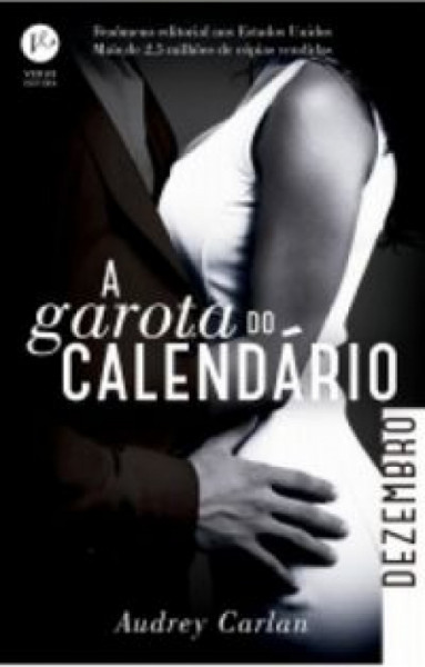 Capa de A garota do calendário: dezembro - Audrey Carlan