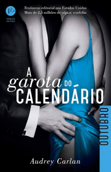 Capa de A garota do calendário: outubro - Audrey Carlan