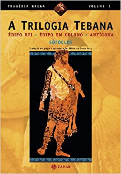 Capa de A trilogia tebana - Sófocles