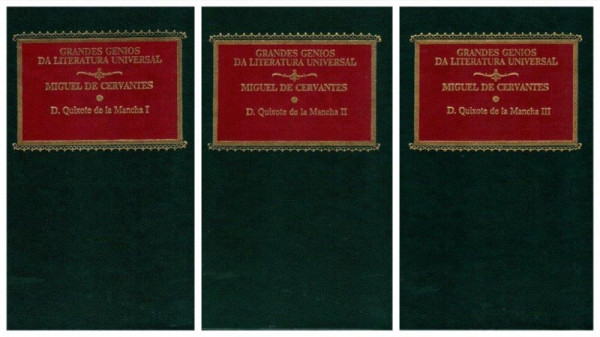 Capa de Dom Quixote de La Mancha volume 3 - Miguel de Cervantes
