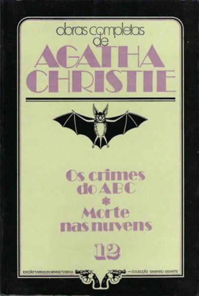 Capa de Os Crimes do ABC Morte nas nuvens - Agatha Cristie