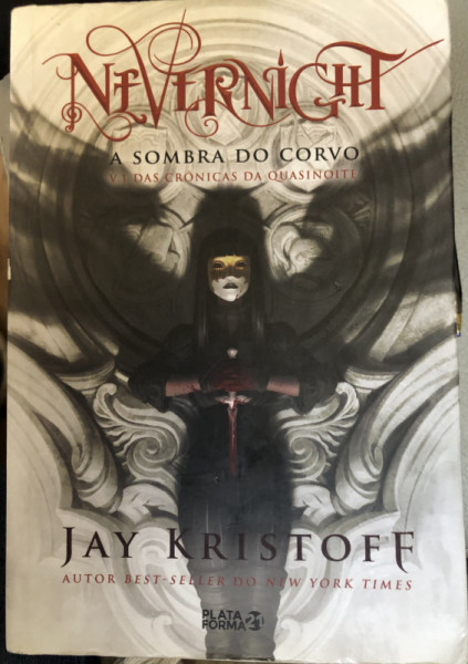 Capa de Nevernight: A sombra do Corvo, livro Um - Kristoff, Jay