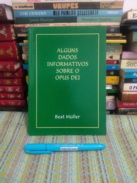 Capa de ALGUNS DADOS INFORMATIVOS SOBRE O OPUS DEI - BEAT MÜLLER