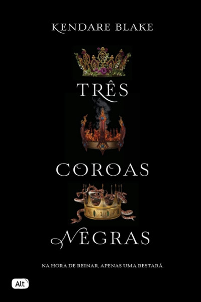 Capa de Três coroas negras - Kendare Blake