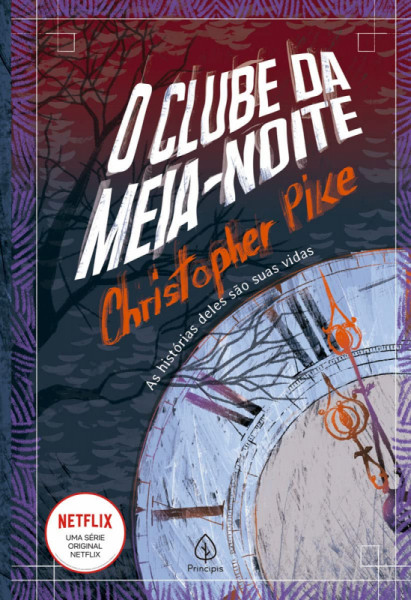 Capa de O clube da meia-noite - Christopher Pike