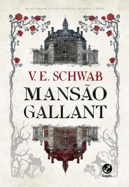 Capa de Mansão Gallant - V. E. Schwab