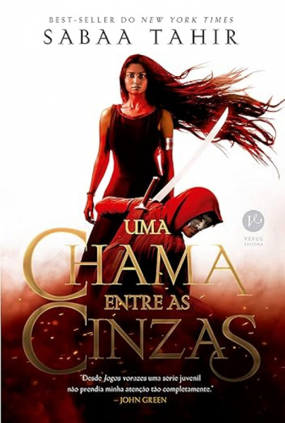 Capa de Uma chama entre as cinzas - Sabaa Tahir