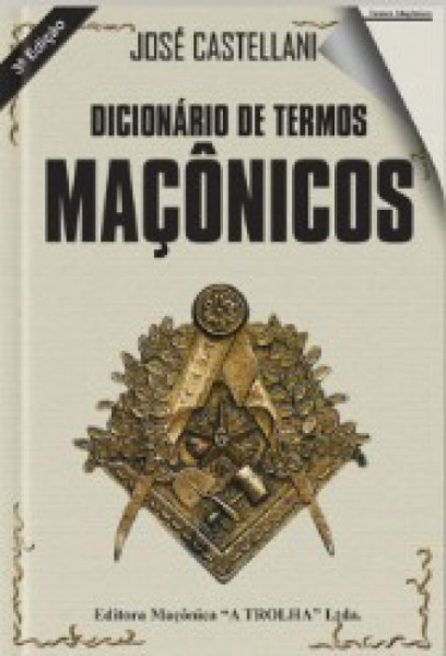 Capa de Dicionário de termos maçônicos - José Castellani