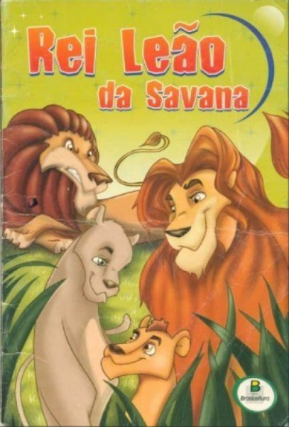 Capa de Rei leão da savana - Roberto Belli