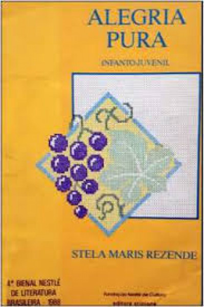 Capa de Alegria Pura - Stela Maria Rezende