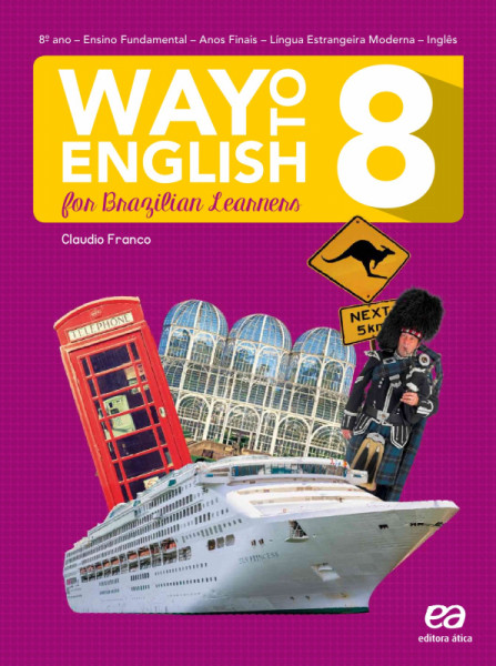 Capa de Way to english - Claudio Franco