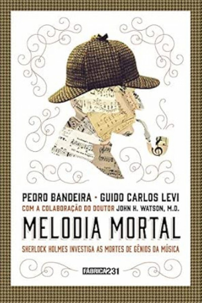 Capa de Melodia mortal - Pedro Bandeir; Guido Carlos Levi