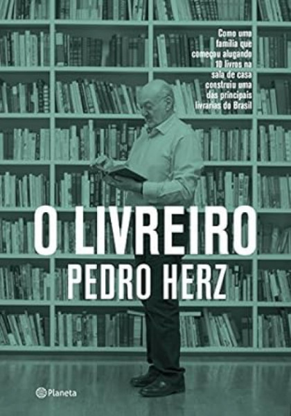 Capa de O livreiro - Pedro Herz