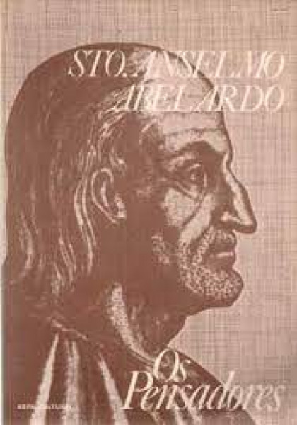 Capa de Sto Anselmo/ Abelardo - Santo Anselmo de Cantuária / Pedro Abelardo