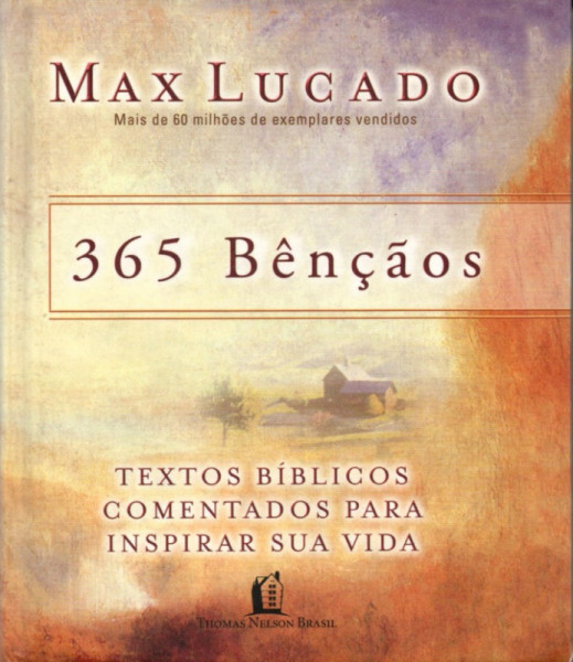 Capa de 365 bênçãos - Max Lucado