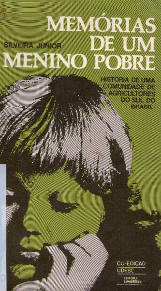 Capa de Memórias de um menino pobre - Silveira Júnior