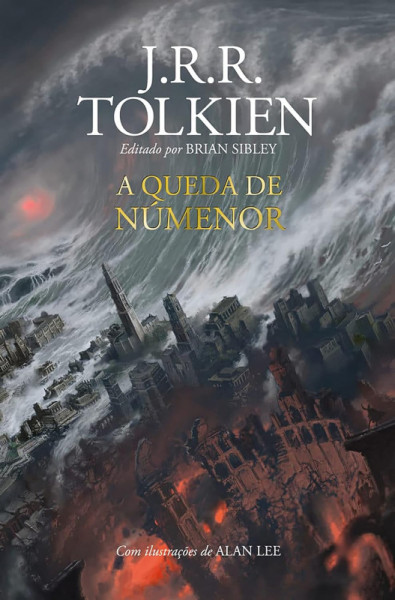 Capa de A queda de Númenor - J. R. R. Tolkien