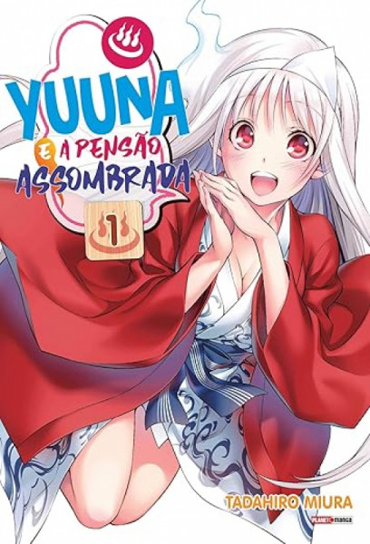 Capa de Yuuna e a pensão assombrada - Tadahiro Miura