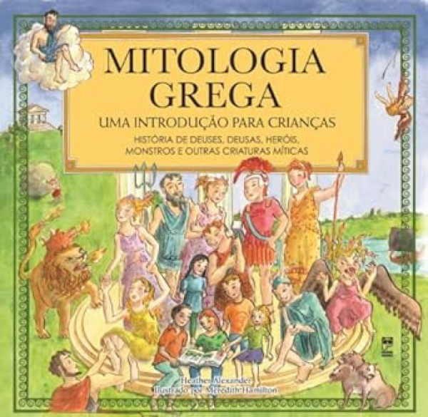 Capa de Mitologia grega - Heather Alexander
