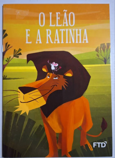 Capa de O leão e a ratinha - 